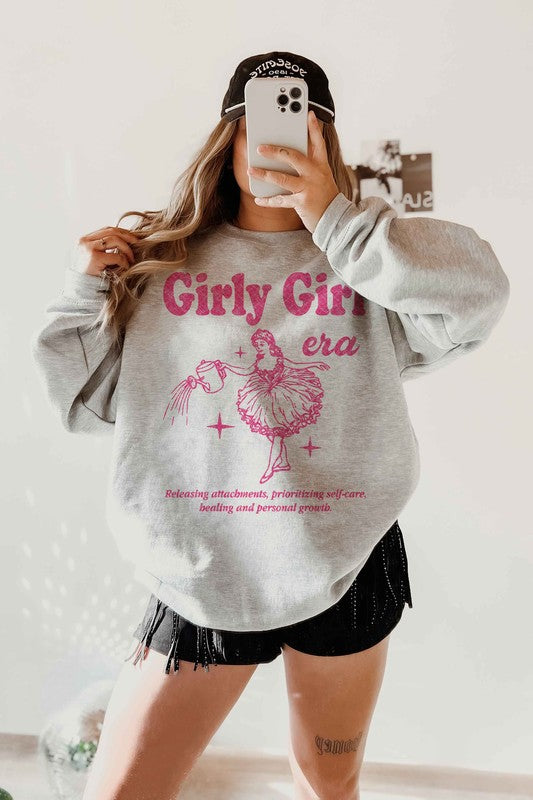 GIRLY GIRL ERA GRAPHIC SWEATSHIRT