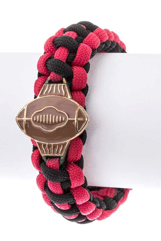 Football Team Color Paracord Bracelet
