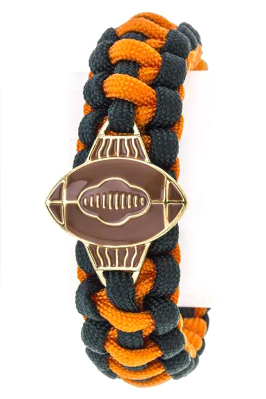 Football Team Color Paracord Bracelet