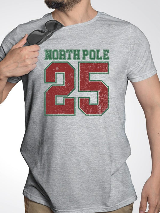 North Pole 25 Christmas Graphic Tee