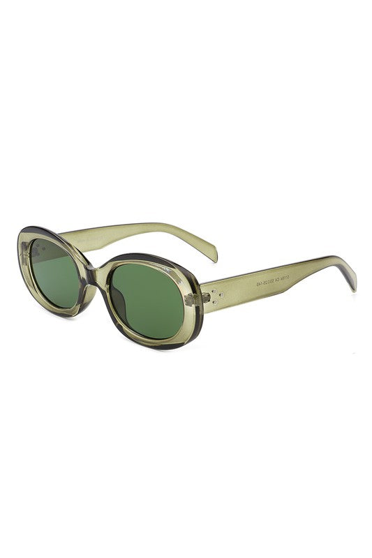 Oval Retro Clout Round Vintage Fashion Sunglasses