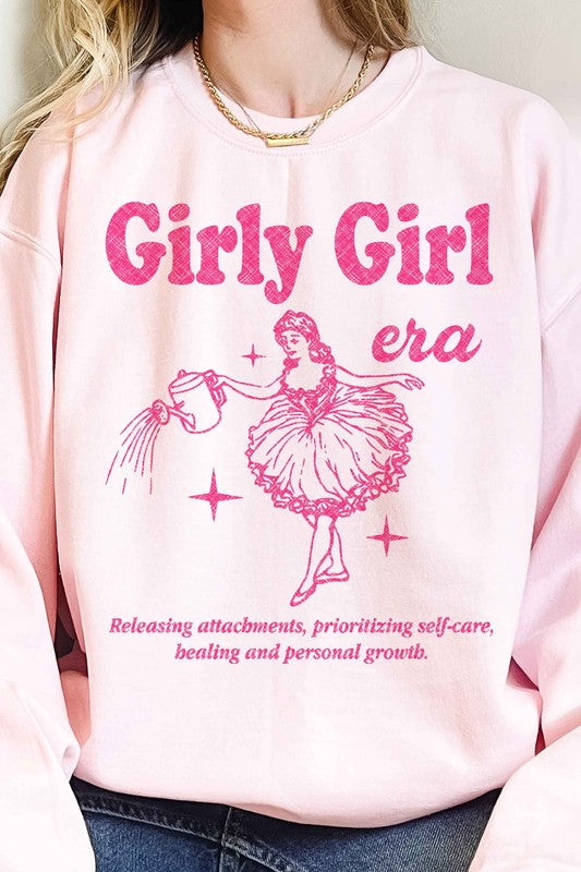 GIRLY GIRL ERA OVERSIZED SWEATSHIRT